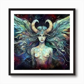Demon Goddess 5 Art Print