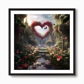 Surreal Love Garden By Csaba Fikker 29 Art Print