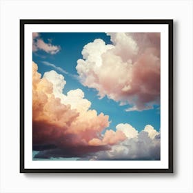 Cloudy Sky 7 Art Print