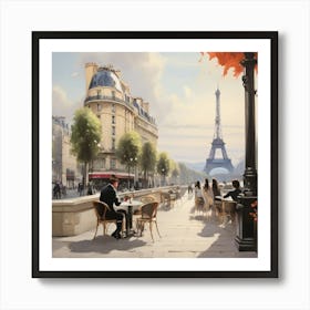 Paris Eiffel Tower Art Print