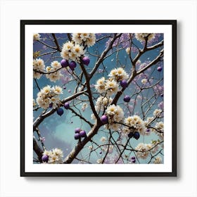 Cherry Blossoms Art Print