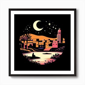 Night In Morocco Art Print