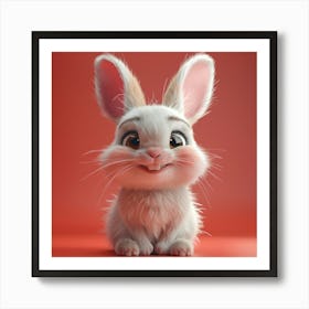 Cute Bunny 7 Art Print