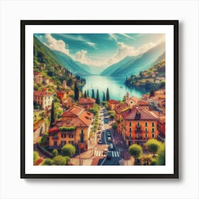 Lake Como 2 Art Print