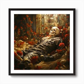 King Of Roses Art Print