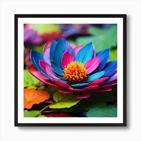 Lotus Flower Art Print