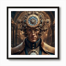 The Clockwork Man Art Print