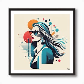 Fashion Illustration 2 Art Print