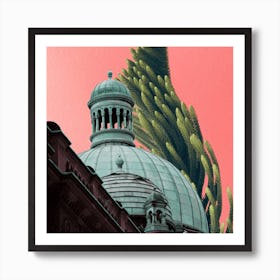 Botany Castle II Art Print