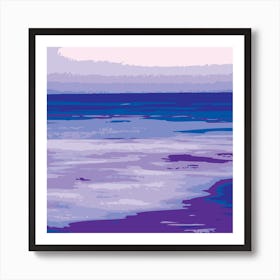 Beach Abstract Art Print