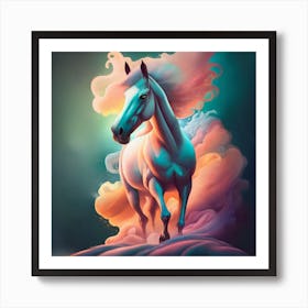 Horse Canvas Print Art Print