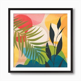 Sunrise Garden 12 Art Print