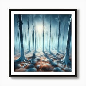 Dark Forest 8 Art Print