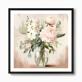 Flowers In A Vase 62 Art Print