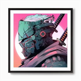 Metal Gear Samurai Art Print