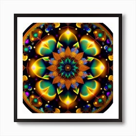 Mandala Art Print