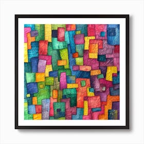 Abstract Painting 13 Art Print