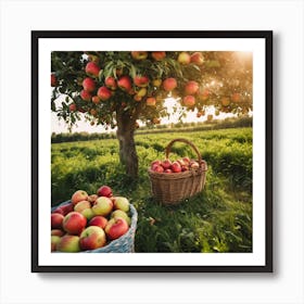 Apple Orchard 1 Art Print