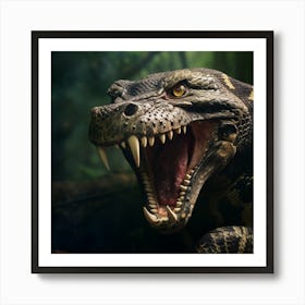 Komodo Dragon Art Print