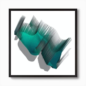 Abstract scene Art Print