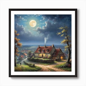 Night In The Country Art Print