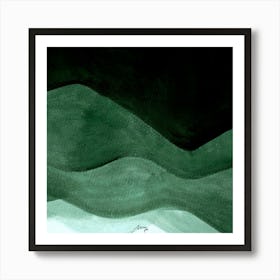 Jungle Wave 1 Art Print