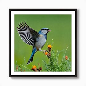 Blue Tit 11 Art Print