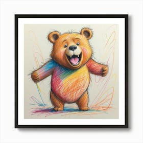 Teddy Bear 14 Art Print