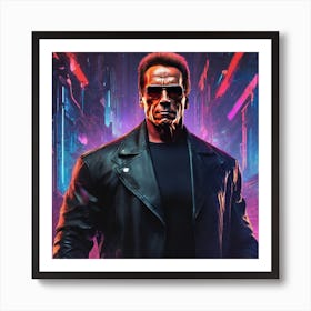 Terminator 4 Art Print