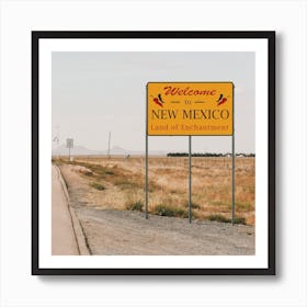 Welcome To New Mexico Art Print