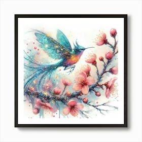 Hummingbird Art Print