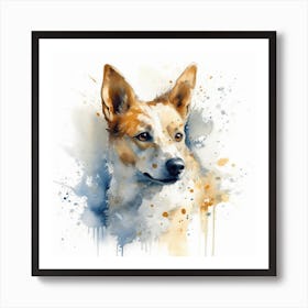 Australian Cattle Dog Art Print