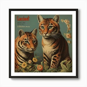 Default Default Vintage And Retro Animal Advertising Aestethic 2 Art Print