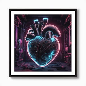 safe heart Art Print