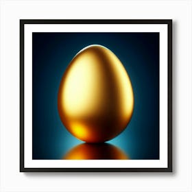 The Golden Egg: A Symbol of Wealth, Power, and Prosperity Art Print