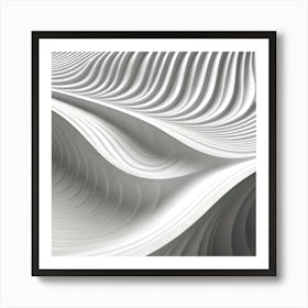 Abstract Wave Art Print