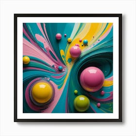 Abstract Painting 36 Art Print