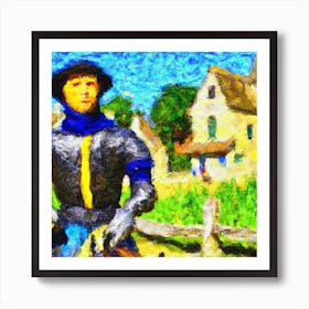 Van Gogh Soldier Art Print