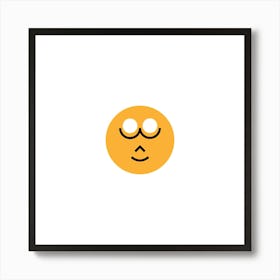 Smiley Face Art Print