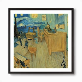 Van Gogh'S Studio Art Print
