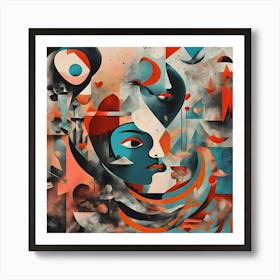 Abstract Painting 5 Art Print