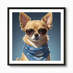 Chihuahua Ha Ha Art Print