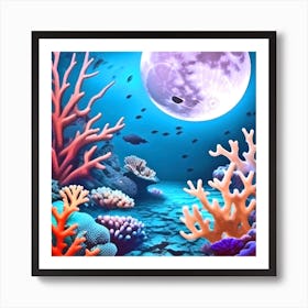 Coral Reef 6 Art Print