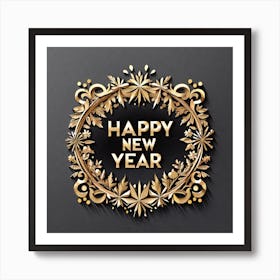 Happy New Year 36 Art Print