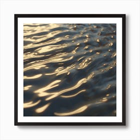 Water Ripples 24 Art Print