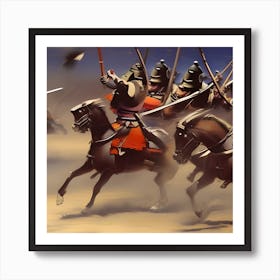 The Great Charge Art Print