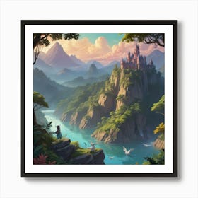 Disney Castle Art Print