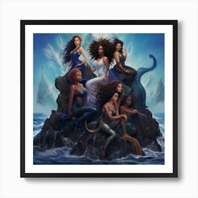 La Isla de las Sirenas Seraphina Art Print