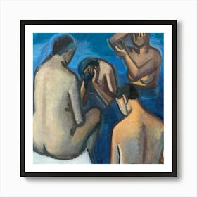 'The Bathers' 2 Art Print