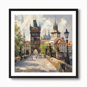 Charles Bridge Art Print